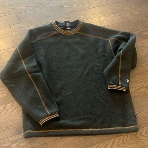 Kuhl Sweater Vintage Alf Clothing Kuhl Alpaca Fleece Pullover charcoal Size L